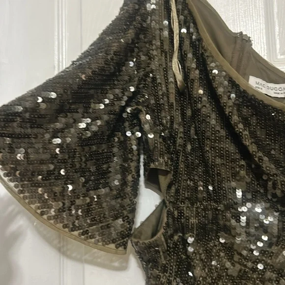 MAC DUGGAL Olive Dress 93662 NWT - Picture 8 of 10